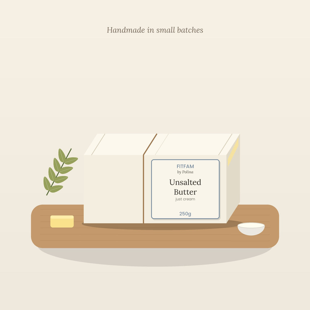 Unsalted Butter – 250g